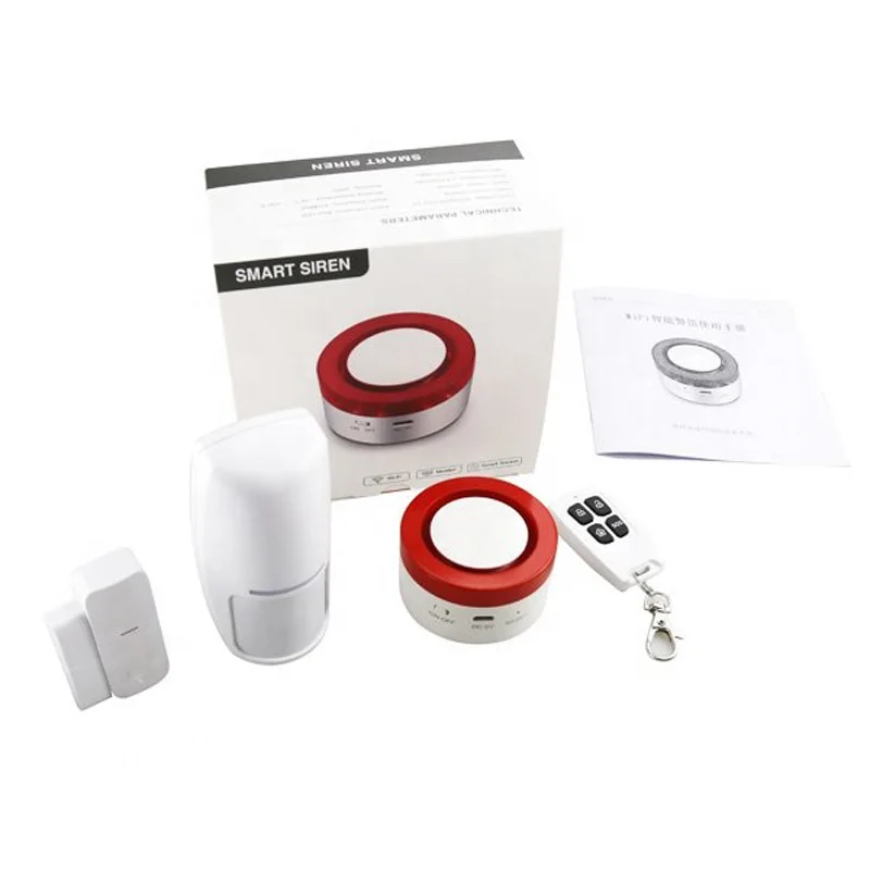 Беспроводной пульт дистанционного управления Mini Tuya 433 МГц датчик двери и