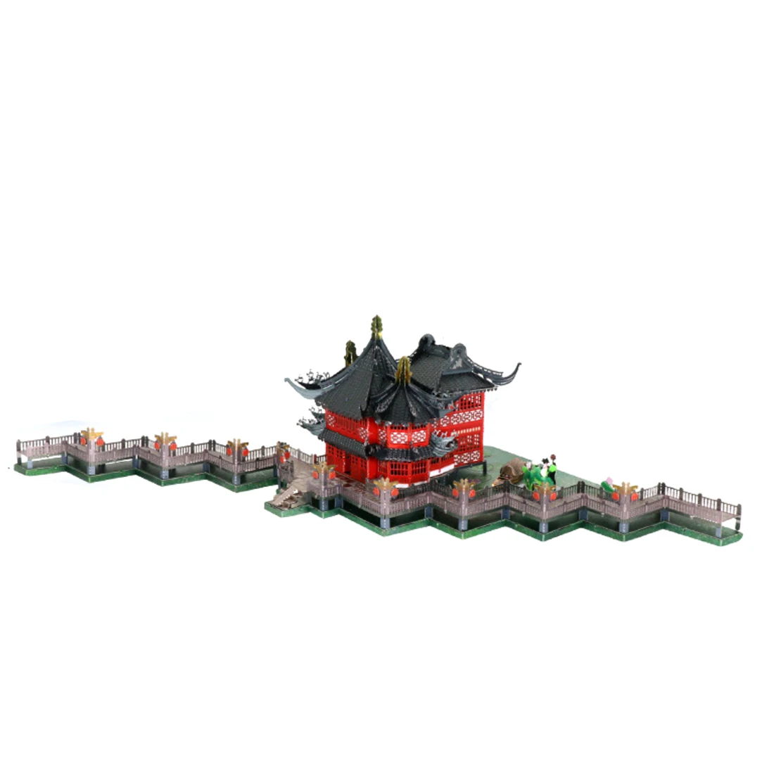 Yuyuan Jiuqu модель моста наборы DIY 3D Металлические Пазлы сборные головоломки игрушки для сборки игрушки для детей подарки на день рождения