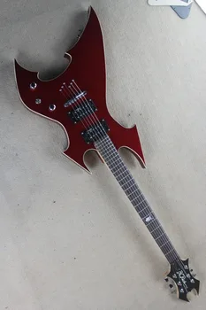 

2019 New + Factory + Red B.C.Rich sigmature special electric guitar Bull head inlay open pickups B C Rich guitar Free Shipping