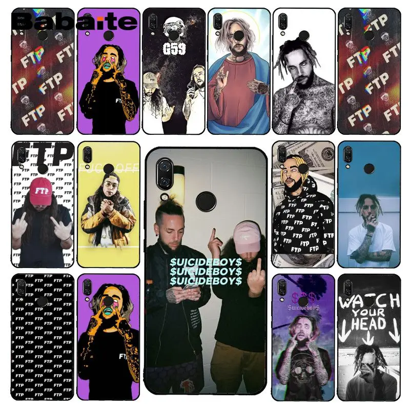 Babaite FTP $ uicideboy Suicideboys чехол для телефона Xiaomi Redmi8 4X 6A 7A 9 Redmi 5 5Plus Note5 7 Note8Pro | Мобильные