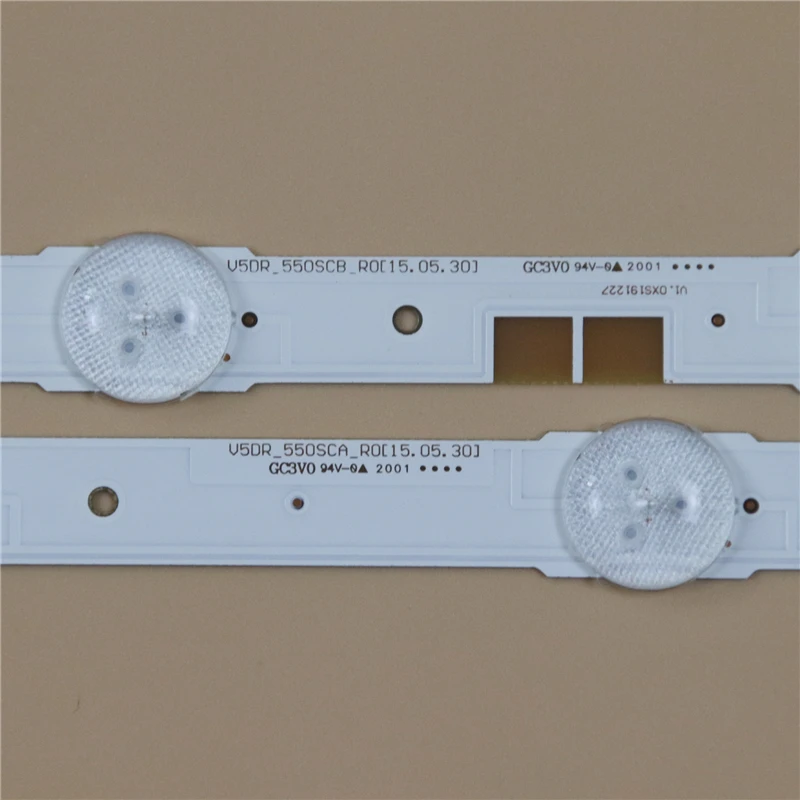 LED 어레이 바 삼성 UN55JS7000 UN55JS700D LED 백라이트 스트립 매트릭스 키트 V5DR_550SCA 램프 렌즈 밴드 550SCB[15.05.30]