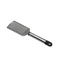 Ручной резак из нержавеющей стали, мельница для овощей, мелкая сетка, длинная ручка, ручной кухонный инструмент