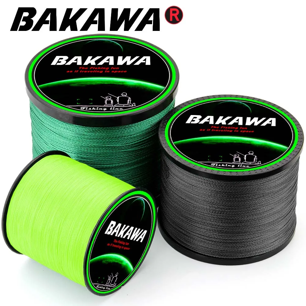 Bakawa Braided Fishing Line Pesca 4 Strands Carp Multifilament Fly Wire  Japanese 100% Pe Line Saltwater 300m 500m 1000m New - Fishing Lines -  AliExpress