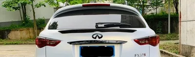 Для Infiniti FX35 FX38 Q70L спойлер среднее крыло Материал FRP заднее крыло автомобиля праймер цвет задний спойлер 2008-2012