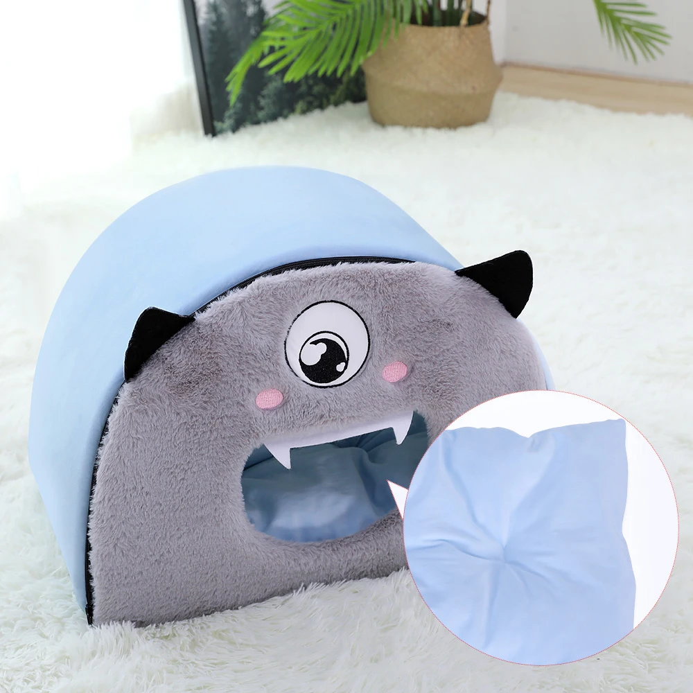 HOOPET Pet Cat Bed for Cats Animal Shape Puppy House Winter Warm Sleeping Bag Pets Products Kennel for Kitten Cushion Supplies
