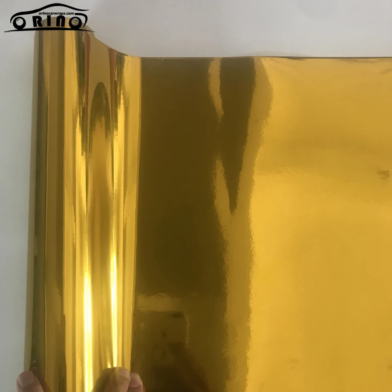Chrome Gold Vinyl Wrap Sticker-1