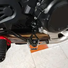 Прочный задний ножной тормоз рычаг педали увеличить Peg Pad удлинитель для BM-W R1200GS F800GS