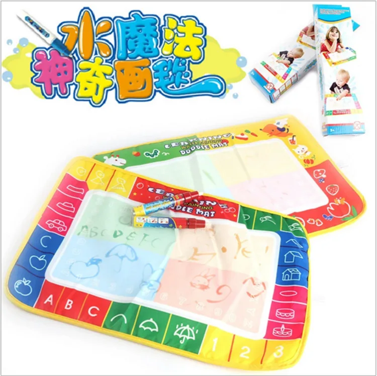 

Color Water Magic Doodle Magic Water Canvas Boxed Children'S Educational Coloured Drawing Toy Drawing Graffiti Doing Homework Bl