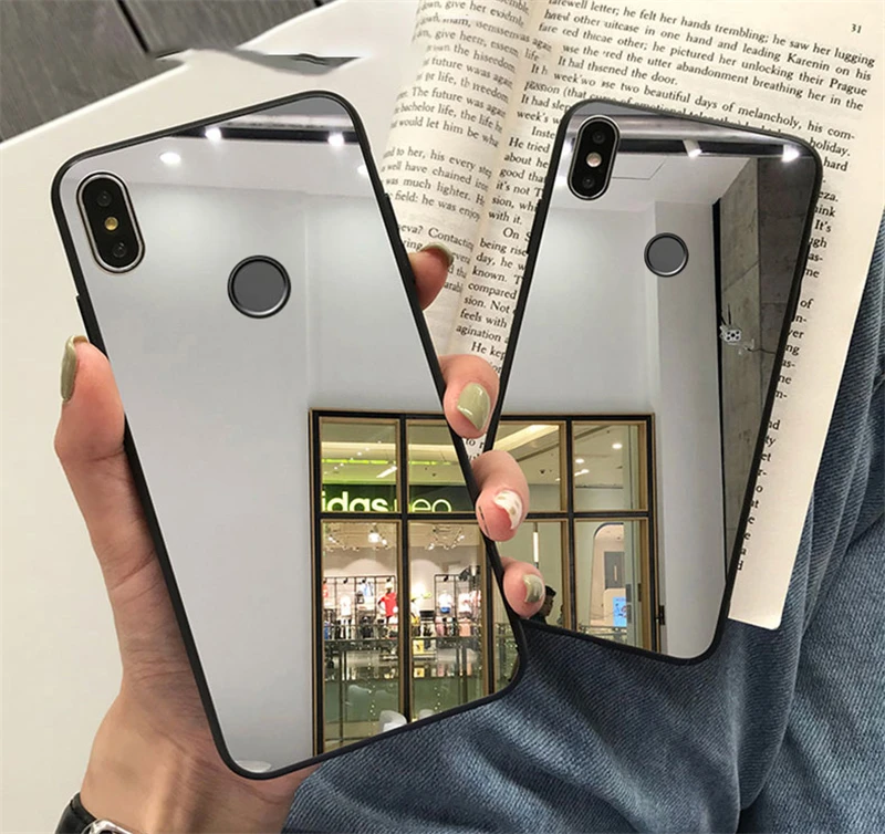 Роскошный зеркальный силиконовый чехол для Xiaomi Mi 9T 8 A1 A2 Lite F1 мягкий Redmi K20 6A 7A Note 4X 5A
