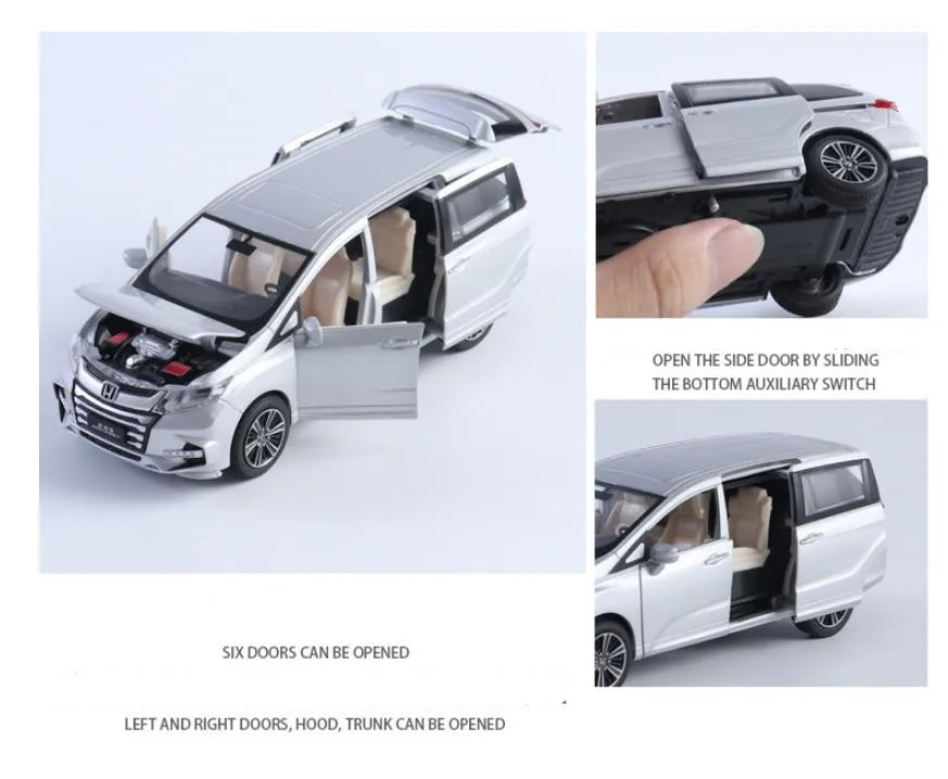 1:32 HONDA ODYSSEY внедорожник игрушечные машинки металлическая модель автомобиля звук