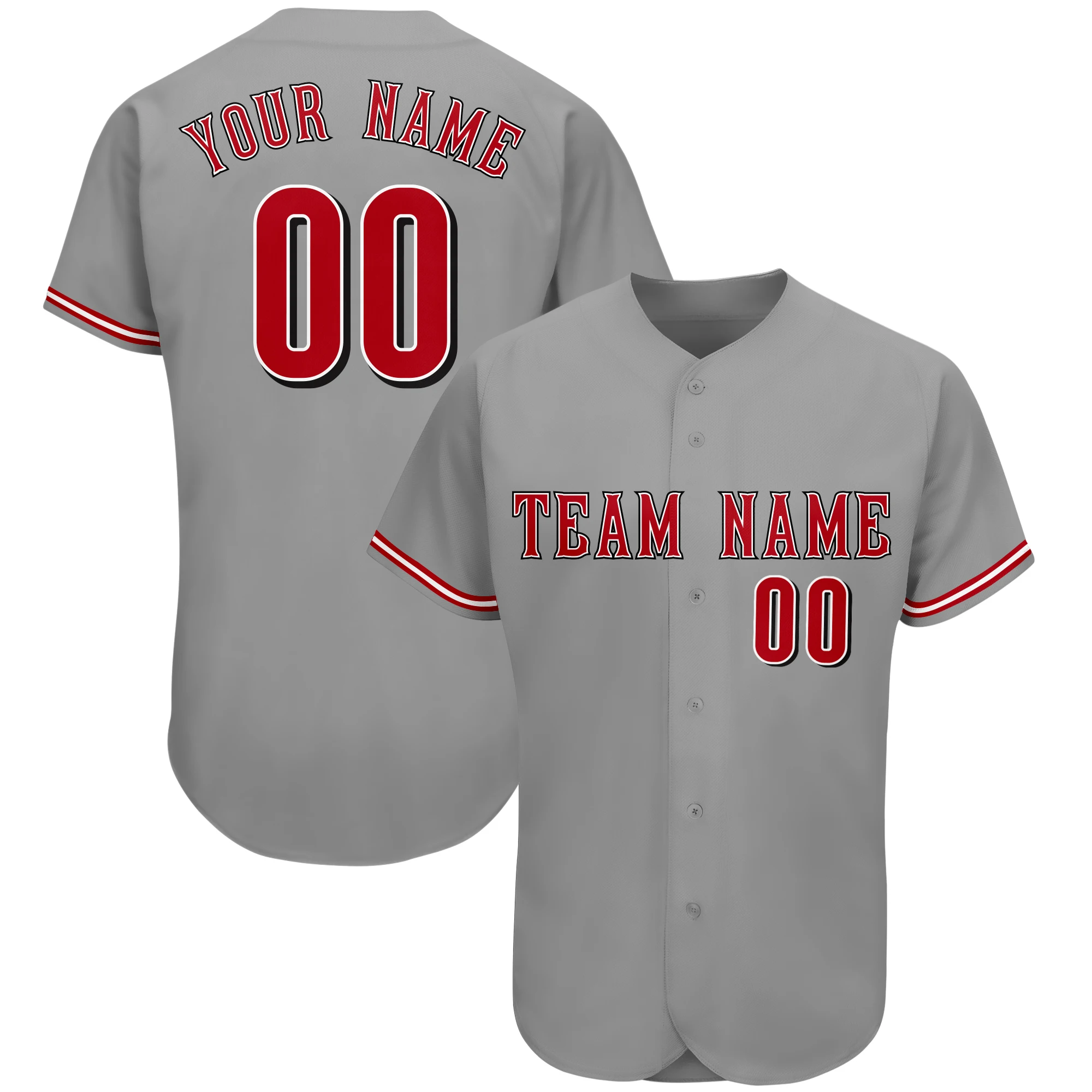 Baseball Jersey Full Sublimated Team Name/Numbers for Adults/Kids Outdoors Game/Party Hip Hop Streetwear Birthday Gift