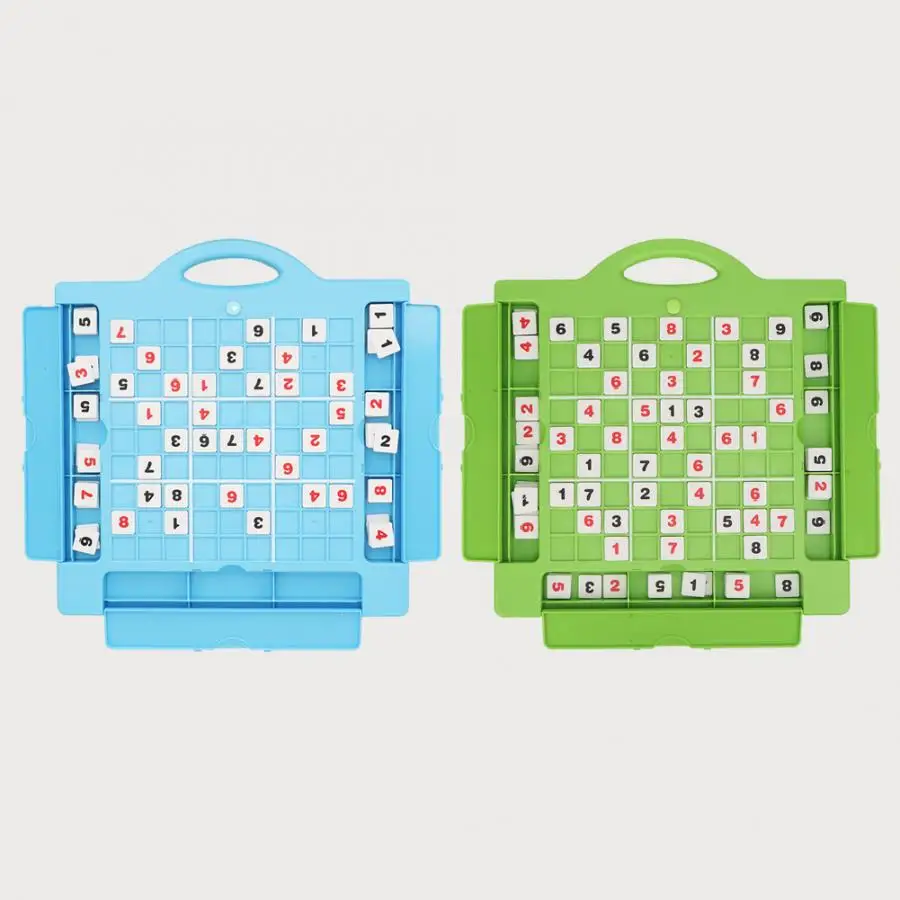 Личи пластиковые Sudoku головоломки настольные игры классические головоломки игрушки Цифровой головоломка игрушки развивающие игры для детей и взрослых