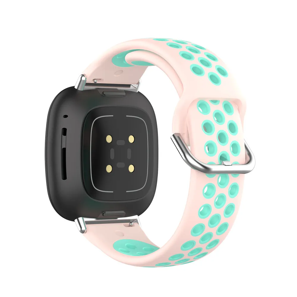 Essidi Soft Silicone Bands For Fitbit Versa 3 Sports Bracelet Strap Loop For Fitbit Sense Watch Wrist Replacement Correa