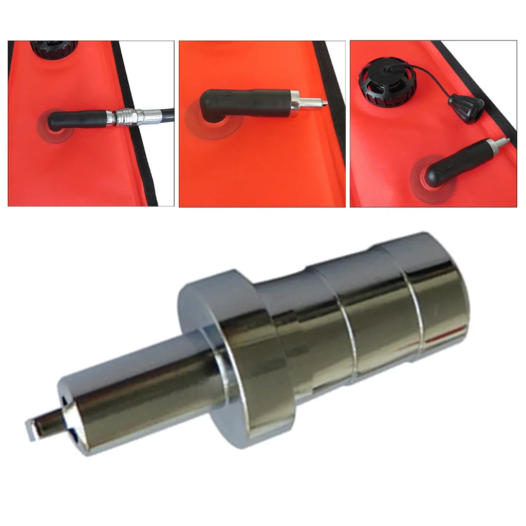 Diving Surface Marker Buoy SMB Inflator Nozzle Hose Connector