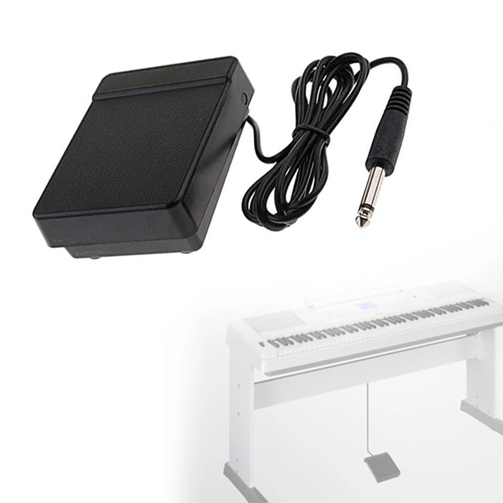 Универсальный кабель для фортепиано Профессиональный сустейн ножная педаль инструменты прочные части электронный орган с вилкой музыкальный низкий уровень шума
