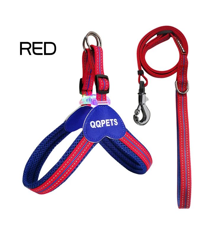 RED leash Светоотражающие поводки для собак комплект поводков для тренировок домашних животных прогулки для средних и больших собак Светоотражающие ремни с ластиком Doberman - Цвет: RED leash