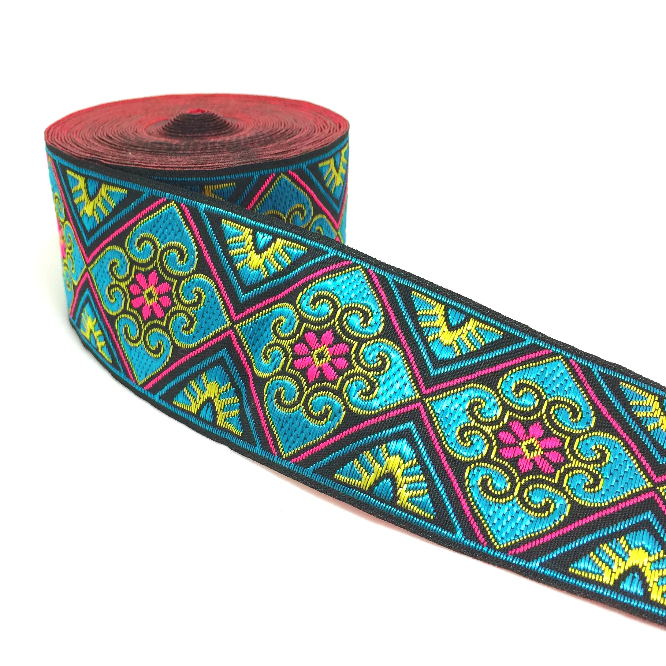 Lace Trim Ribbon Ribbon Decoration Ribbon Supplies 3 Yards Vintage Ethnic Embroidery Lace Ribbon DIY Clothes Bag Accessories