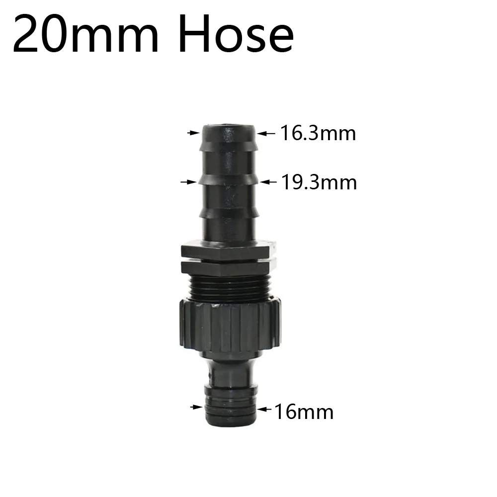 Pe Tube Joint For 4/7 8/11 16/20/25mm Barbed Fittings Connectors 1/4