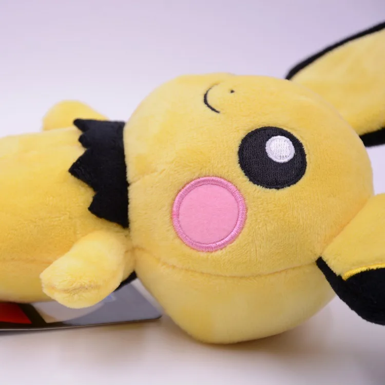 Takara Tomy Pokemon Pichu плюшевые Прекрасный Пикачу ювенальная версия Эволюция Игрушка коллекция хобби Кукла Kawaii подарок для девочки