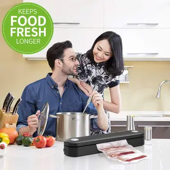 

Portable Vacuum Sealer Automatic Food Saver Machine Household Vacuum Packaging Machine MU8669