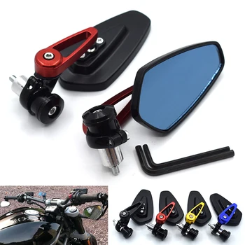 

Universal 7/8" 22mm motorcycle aluminum alloy rod end side rearview mirror for Suzuki GSXR600 GSXR750 GSR600 GSR750 SFV650 DL650
