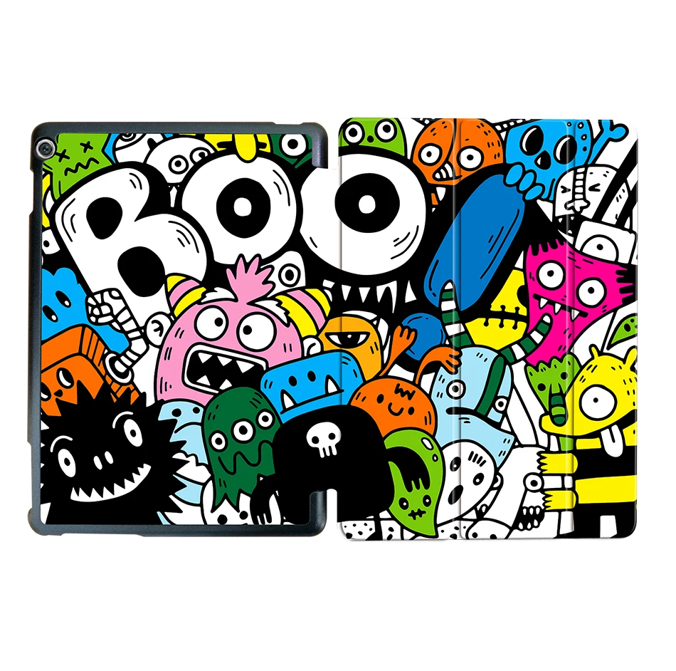 HW18 MTT чехол из полиуретановой кожи для планшета для huawei Mediapad M3 Lite 10 BAH-W09 BAH-AL00 10,1 ''Магнитный Флип-стенд Умный чехол защитный чехол - Цвет: HW18
