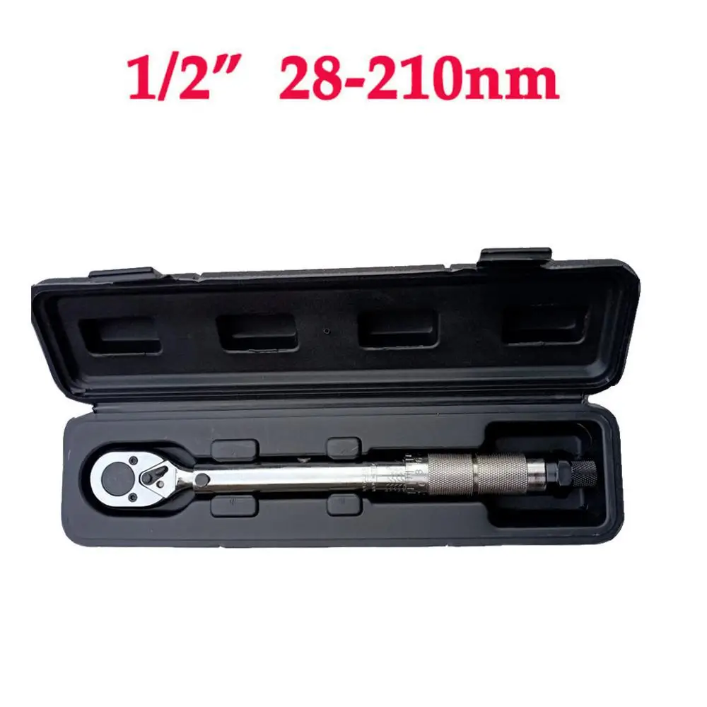 1/4 ''1/2'' 3/8 ''динамометрический ключ для ремонта велосипеда, инструмент для ремонта трещотки, ключ для ремонта, набор ключей из хромового молибдена Stee - Цвет: C