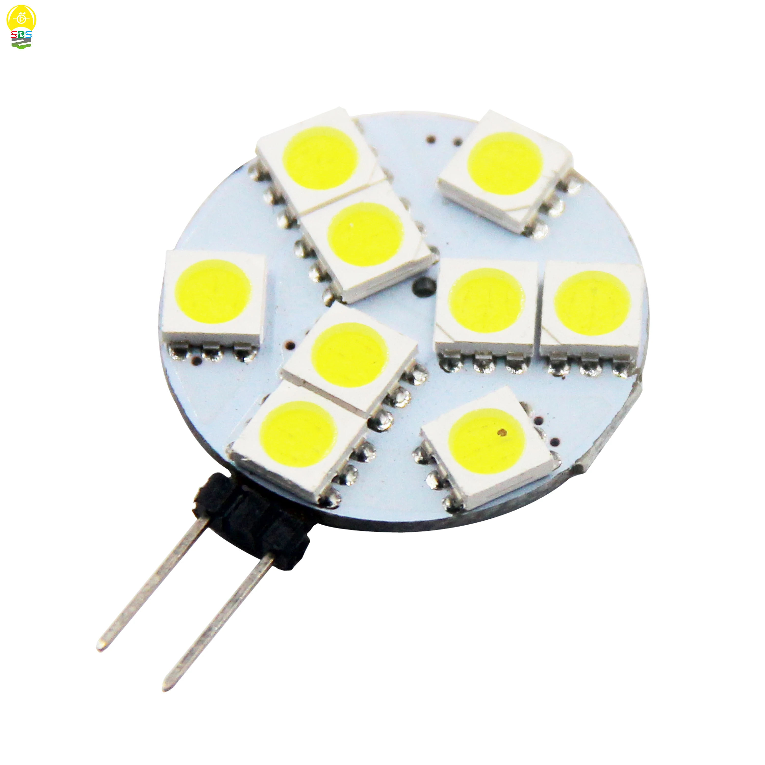 Для детей возрастом от 1 до W 5W G4 светодиодный 5050 SMD 180 градусов белый для морского отдыха светодиодное освещение RV лампы AC/DC 12V 6/9/12/24 светодиодный s