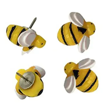 

30 Pcs Creative Decorative Cute Bees Thumb Tacks ThumbNails PushPins Push Pins S