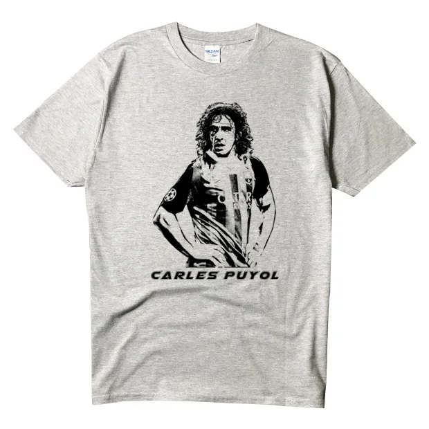 Новая модная футболка puyol legend, хлопковая Футболка с круглым вырезом и короткими рукавами для испанских фанатов, подарок - Цвет: 3