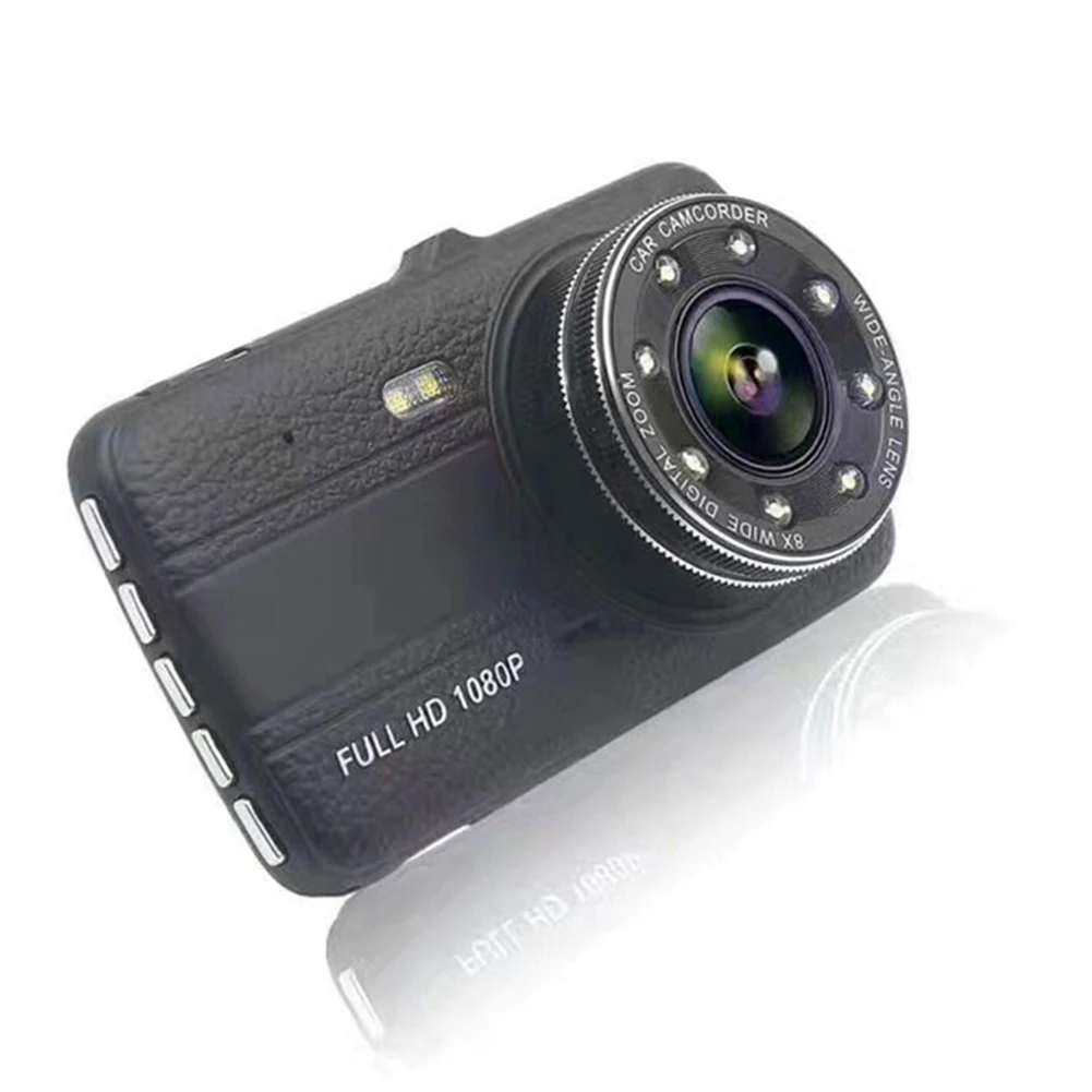 4.0in ips экран Автомобильный видеорегистратор FHD 1080P с камерой заднего вида рекордер двойные линзы Dashcam XR657