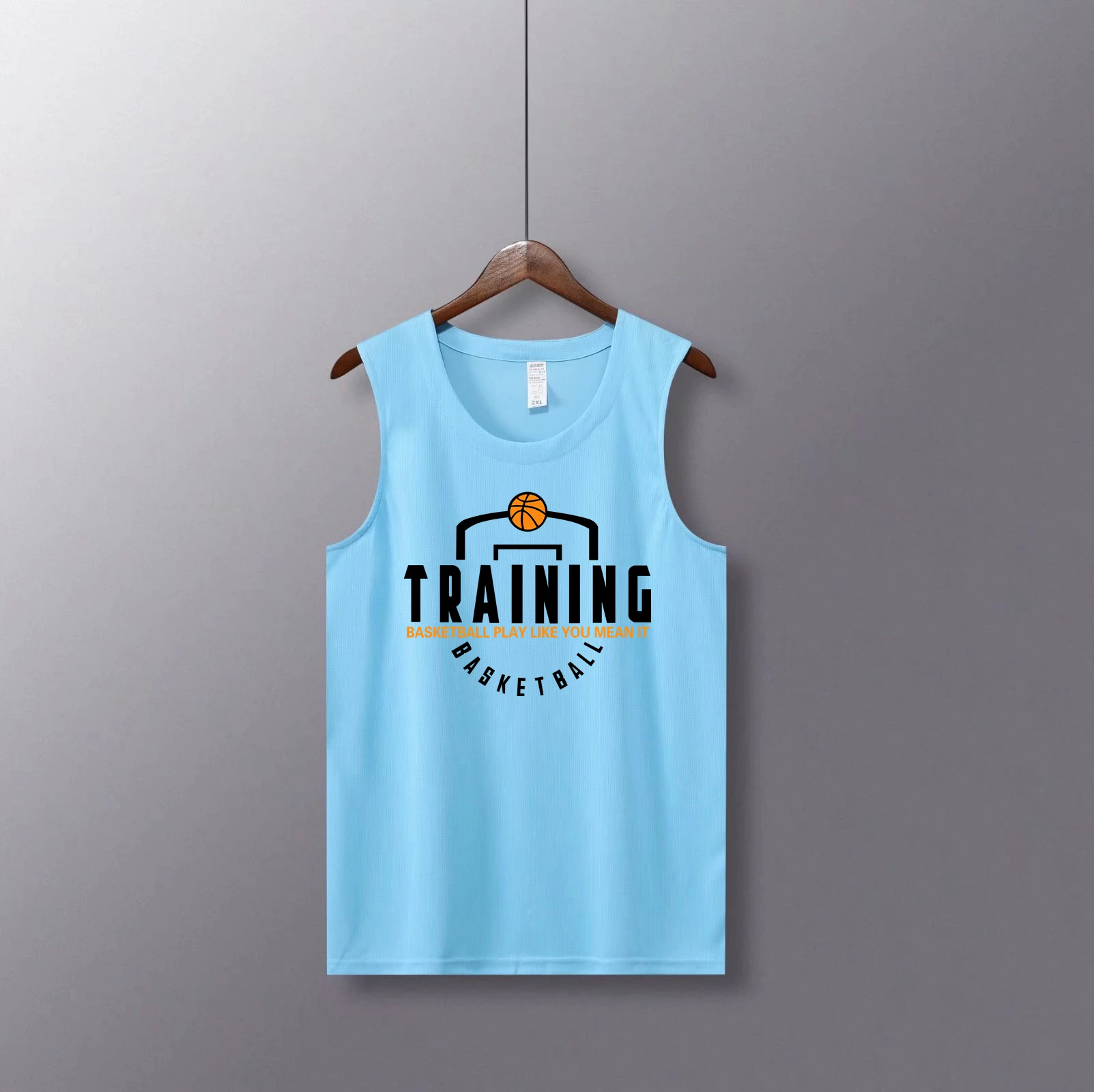 Shooting basketball jerseys shirts youth basketball vest uniforms blank running training loose jerseys suits tank top basketball jerseys