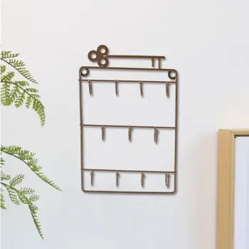 

Wall Mounted 11 Key Holder Rack Organizer Pocket for Entryway Kitchen Home Office Decor