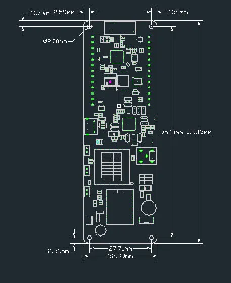 LILYGO<ALIMT >&reg;</ALIMT> TTGO T-Beam V1.1 ESP32 433/868/915/923Mhz WiFi Bluetooth Module ESP32 GPS NEO-6M SMA 18650 Battery Holder With OLED