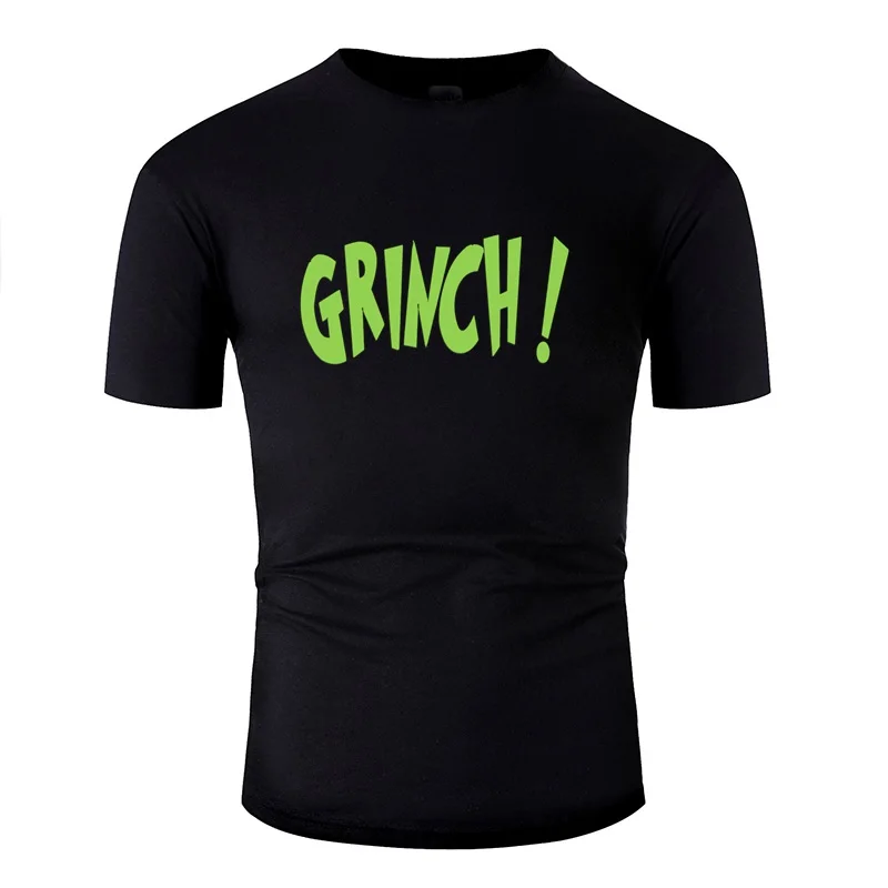 Комическая футболка Grinch с тыквой для мужчин, унисекс, с круглым вырезом, для отдыха, Grinch, для лица, рождественский подарок, футболки для взрослых, хлопковая футболка