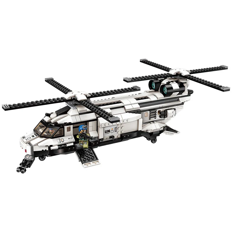 

ENLIGHTEN Assembled Building Blocks Boy Educational Toy Military Weapon Model Thunder Mission 3208 Awning Surprise Action