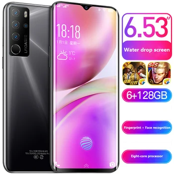 

Global Version S20 U Android Smartphone 6.5inch Cellphone Dual SIM Mobile phone 3G Cell Smart Phones Face unlock handset