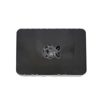 

for Raspberry Pi 4 Model B ABS Case 2G RAM DIY Kit with Silver Heatsink 5V 3A Power Adapter for Raspberry Pi 4B