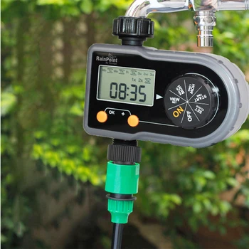 

1Pc Irrigation Controller Timer Automatic Garden Watering Machine Irrigation System Timer without Battery (US/UK Plug)