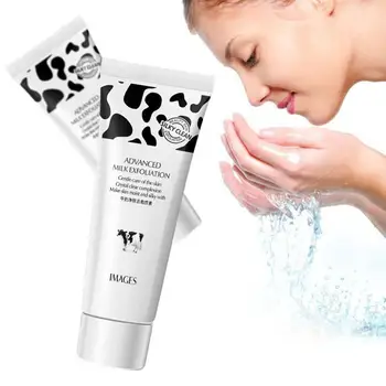 

Facial Exfoliator Face Scrub Milk Face Peeling Exfoliating Gel Moisturizes Face Scrub Exfoliante Facial Cream