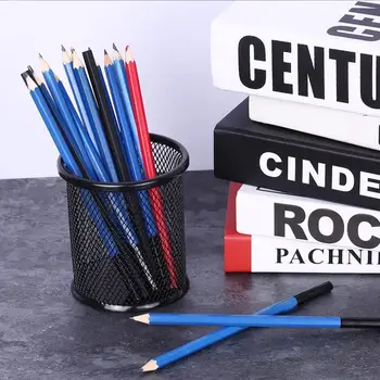 

Steel Mesh Pencil Cup Storage Box Metal Desk Pen Pencil Organiser Cup Holder Office School Supplies