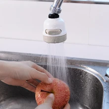 Смеситель для кухни, сопло аэратора, адаптер для крана, может регулироваться на 360 градусов, экономия воды, Подвижная головка крана, защита от брызг, фильтр