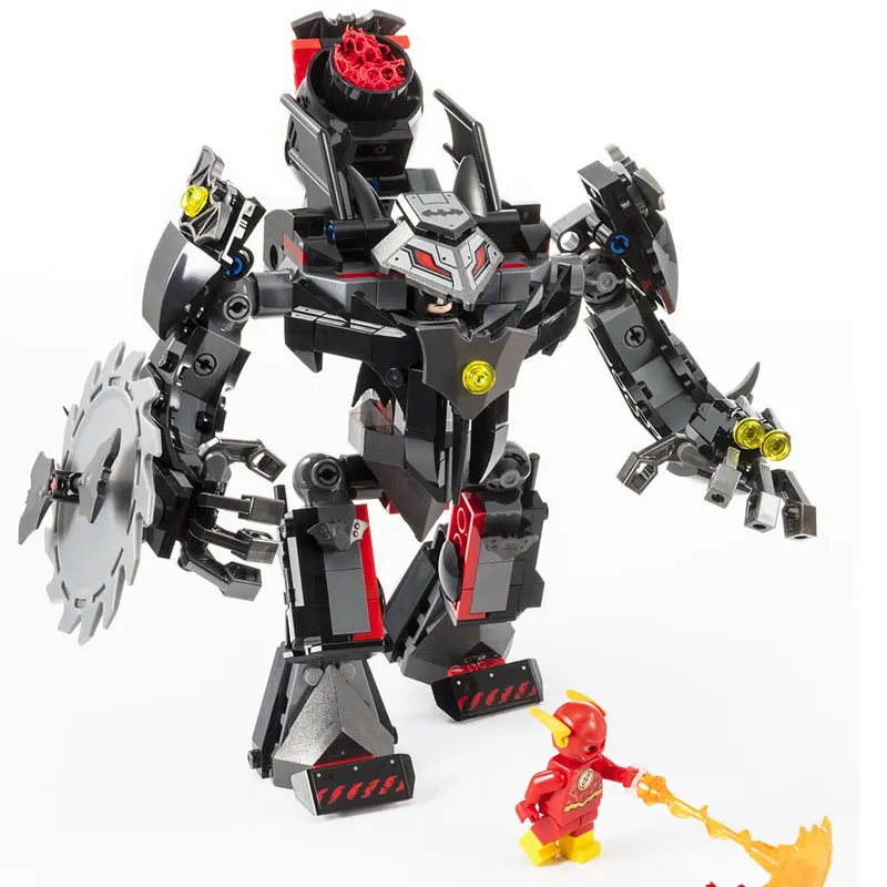 Продажа Bela 11234 Бэтмен мех против ядовитого плюща мех DC супер герой строительный блок кирпичи игрушки совместимы с кино 76117