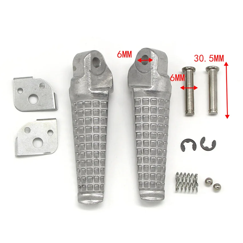 

Motorcycle Foot Pegs Rear Footrest For Suzuki TL1000 GSXR600 GSXR750 GSXR1000 GSF600 Bandit 600 43611-33E00-000 R 33E11 35F11