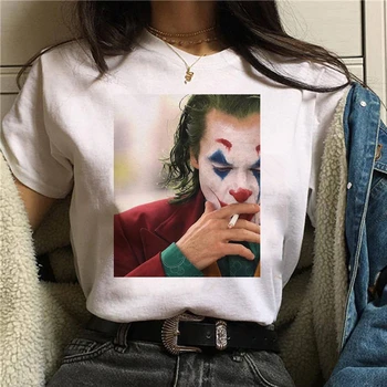 

Joker T shirt White Men/women/kid T Shirt Summer Casual Harajuku Aesthetics T-shirts Joaquin Phoenix Joker Movie Tee Shirt 2019