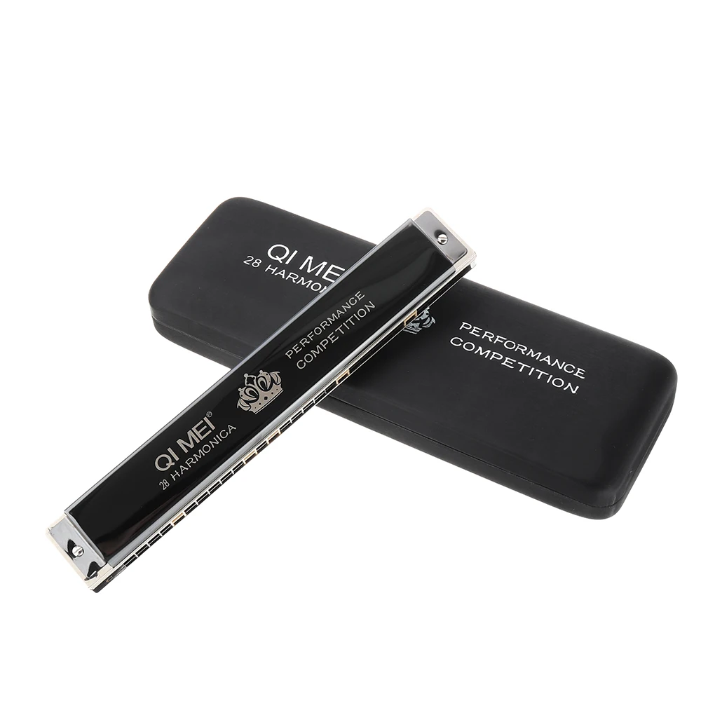 

QIMEI QM28A-6 28 Holes C Key Polyphonic Harmonica