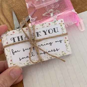 

Personalize Thank You Card, Thank you for supporting my small business notecards