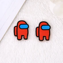 100 Pcs Hot Game WereWolf Charms Acrylic Cartoon Pendant Jewlery Findings For Earring Necklace Diy Making