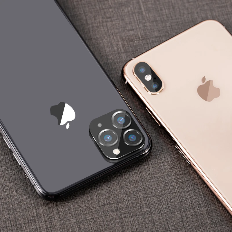 Для iPhone X XS MAX объектив камеры секундная Замена для iPhone 11 наклейка на рассеиватель XSMAX модифицированный 11PROMAX Explosion модифицированный чехол для объектива