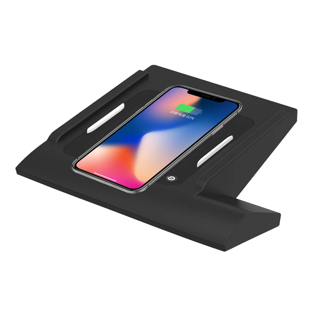 

Aotsr Qi Car Wireless Charger For Volkswagen Golf 7 2017-2018 Intelligent Infrared Fast Wirless Charging Car for Huawei iPhone